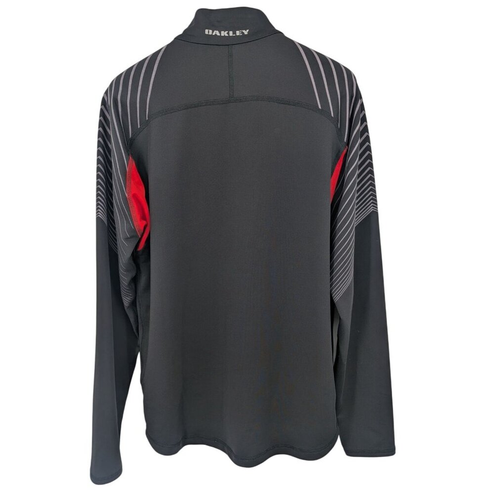 Oakley Quarter Zip Performance Pullover Jacket At… - image 2